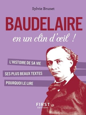 cover image of Petit livre de--Baudelaire en un clin d'oeil